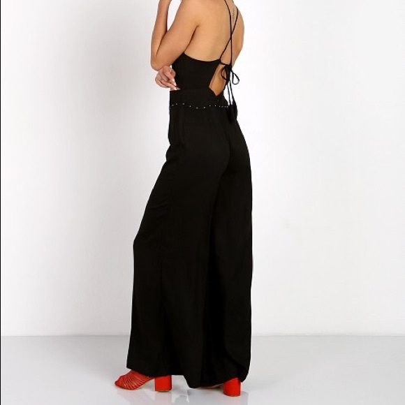Indah Sunset Jumpsuit in Black - Picture 2 of 4